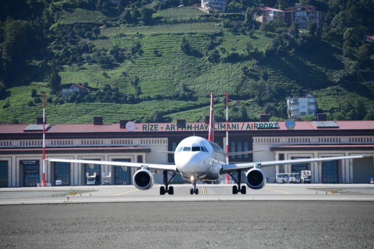 Rize-Artvin Havalimanı’na 2 yeni frekans