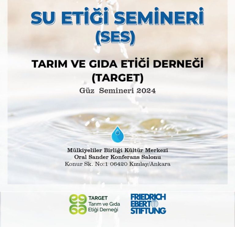 TARGET’ten ‘Su Etiği Semineri’