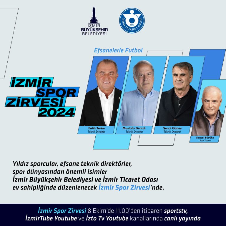Sporun kalbi İzmir’de atacak
