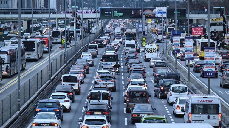 İstanbul’da trafik sıkışıklığı ortalama %64
