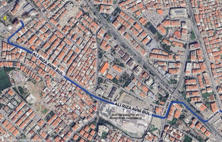 Buca Metrosu’nda TBM taşınıyor