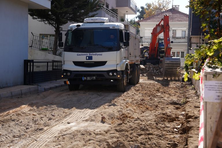 Gaziemir Bülbül Sokak’ta sel ve taşkın sorunu çözüldü