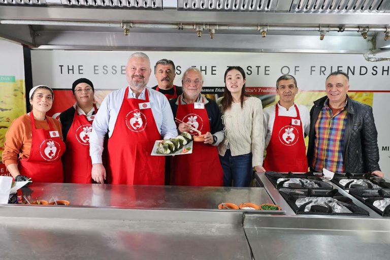 Menemen’den Japonya’ya dostluk köprüsü