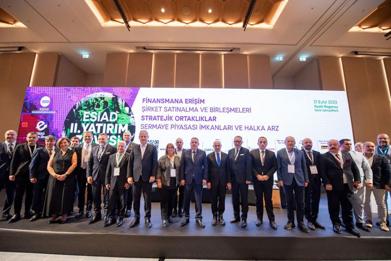 İş ve finans dünyası; ESİAD Yatırım Zirvesi’nde