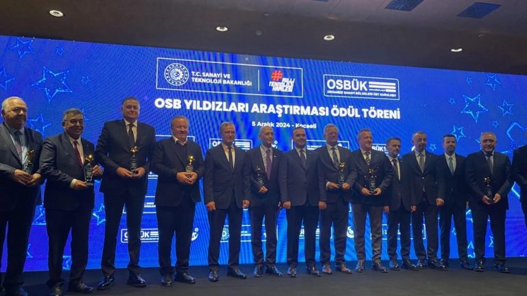 Atatürk Organize Sanayi Bölgesi’ne ödül