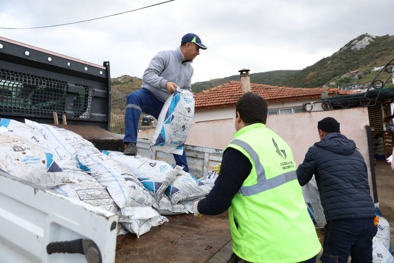 Güzelbahçe’den kış desteği