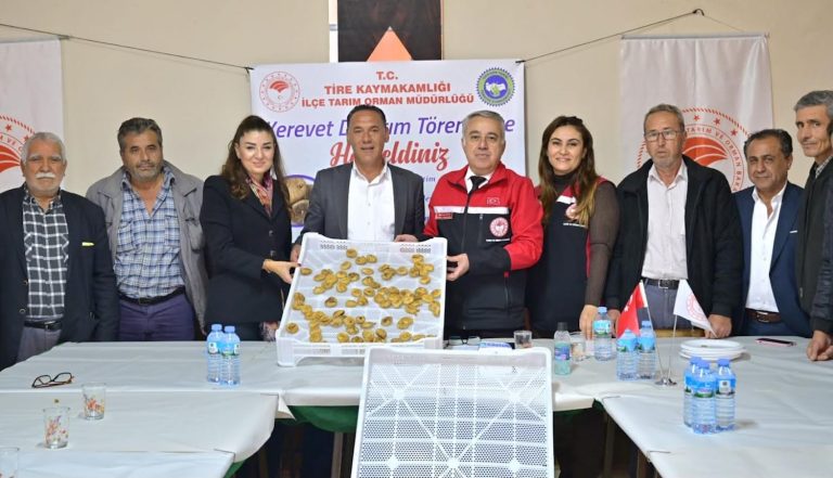 Organik incir üreticisine kerevet desteği