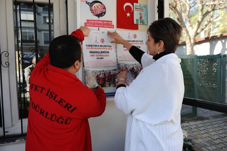 Karşıyaka ‘Mahalle Afet Gönüllüleri’ni arıyor