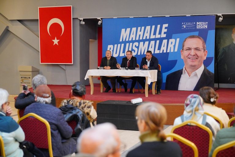 Ayvalık’ta mahalle buluşmaları
