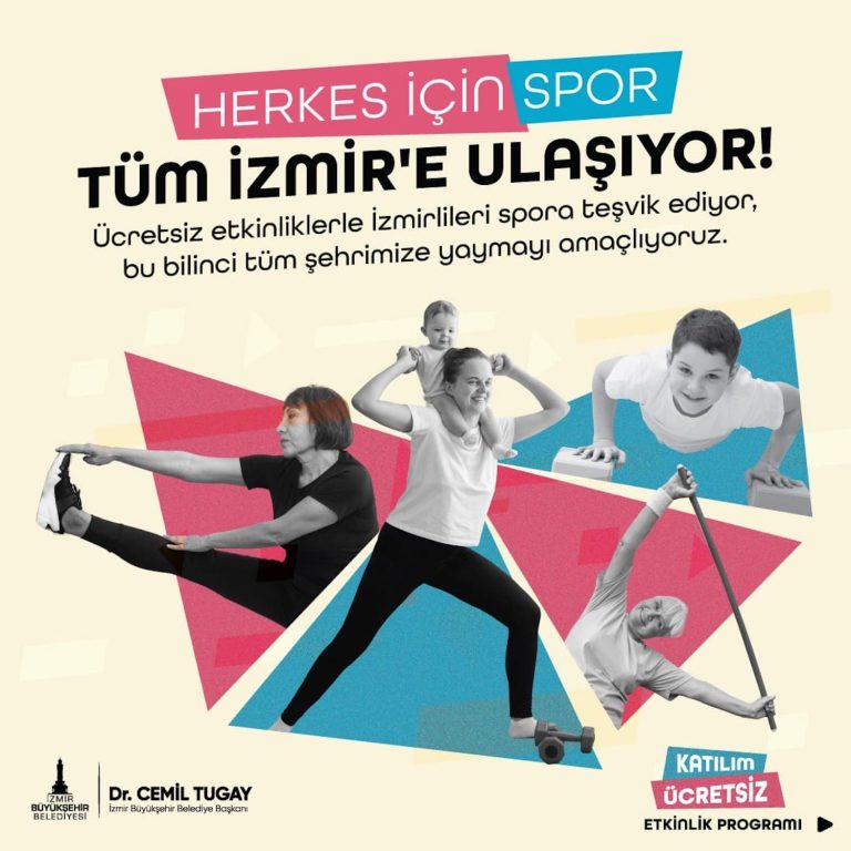 İzmir’de ‘Herkes İçin Spor’ var