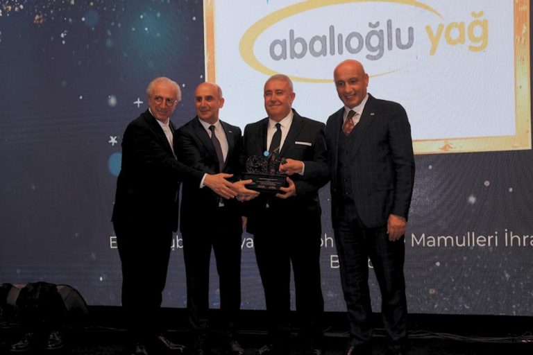 Abalıoğlu Yağ, ‘İhracatın Yıldızı’ ünvanını korudu