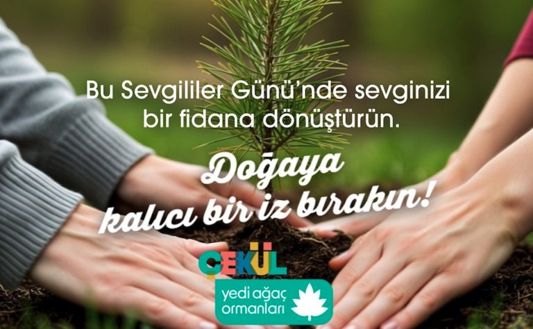 Sevgililer Günü’nde doğanın kalbine 7 fidan dikin