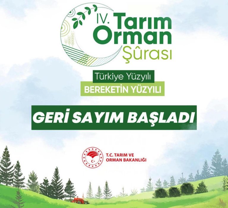 Tarım Orman Şurası 28-30 Nisan’da gerçekleşecek