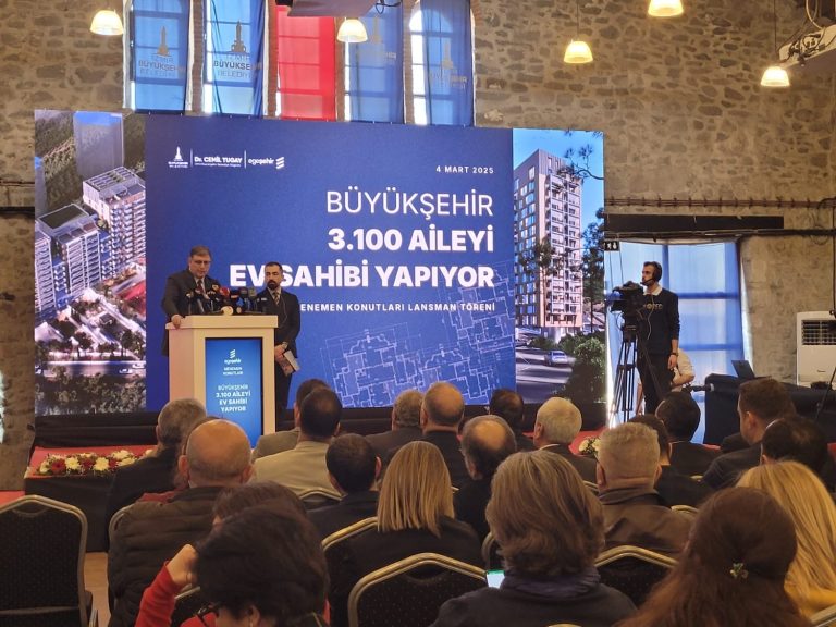 İzmir’de 3 bin 100 konutluk proje start aldı