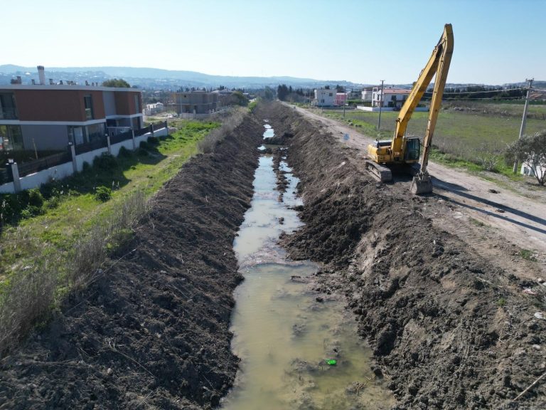 Yarımada’da dereler ıslah edildi