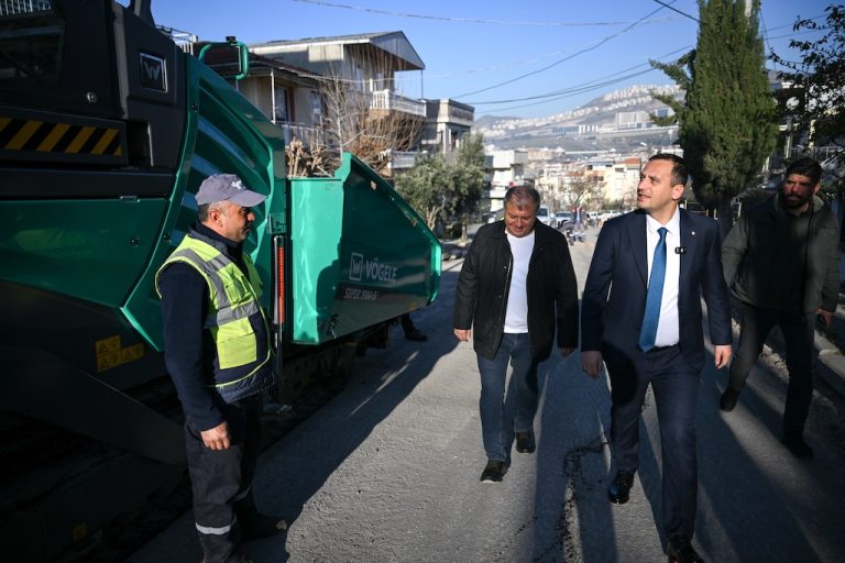 Başkan Eşki, çalışmaları yerinde inceledi