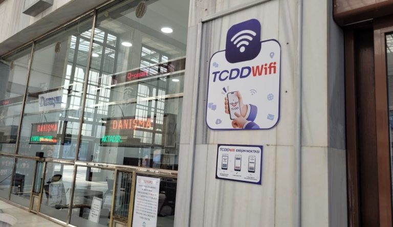 Tren gar ve istasyonlarında ücretsiz internet dönemi