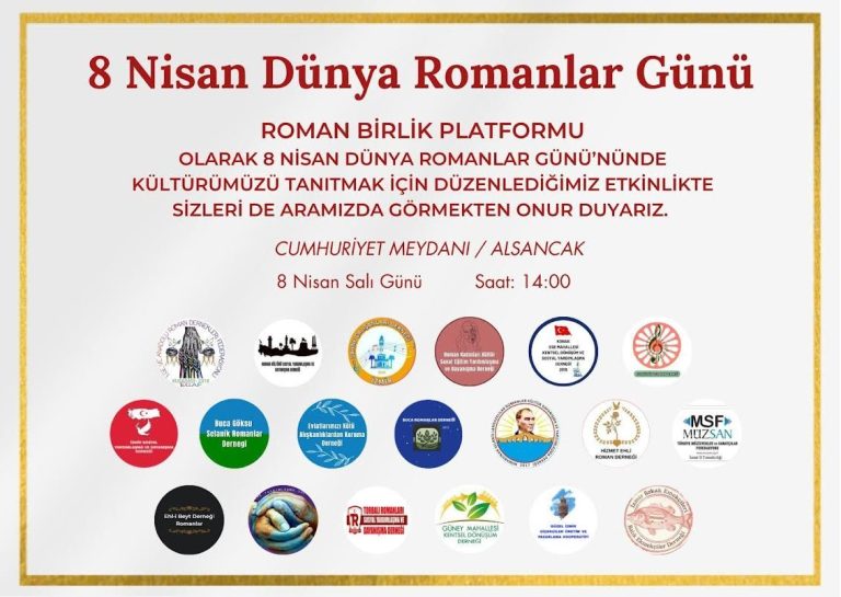 Dünya Romanlar Günü İzmir’de coşkuyla kutlanacak