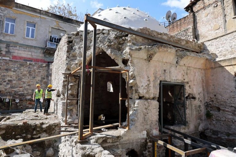 Tarihi Kıllıoğlu Hamamı ayağa kalkıyor
