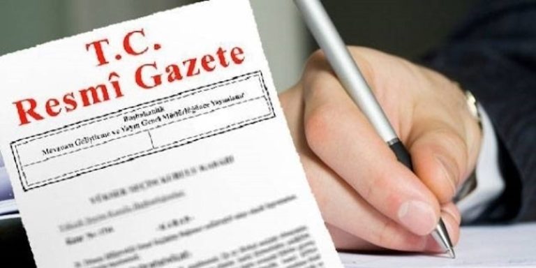 İzmir’in atamaları Resmi Gazete’de yayımlandı