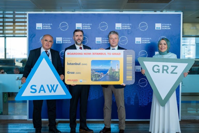 Sabiha Gökçen’den Graz’a uçuşlar başladı 