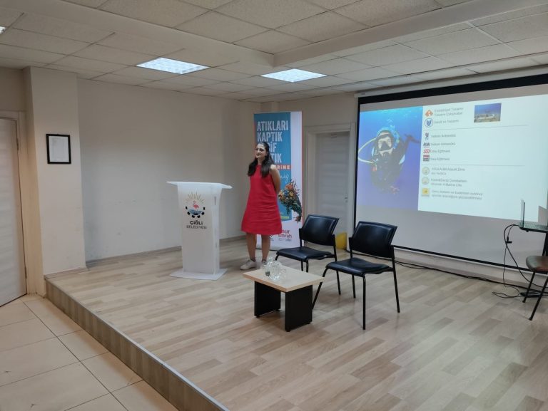 Çiğli’de midye kabuğundan umuda dalış