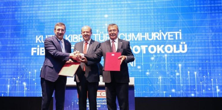 KKTC ile Fiber Dönüşüm Protokolü imzalandı