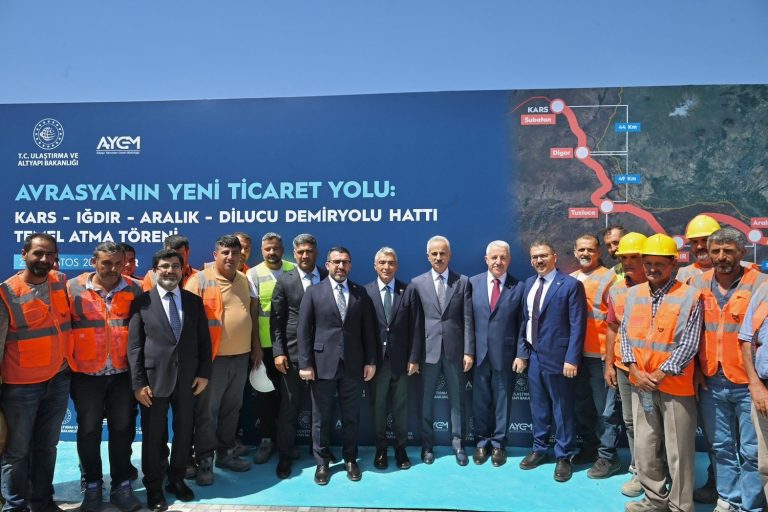 Avrasya’nın yeni ticaret yolunda ilk adım 