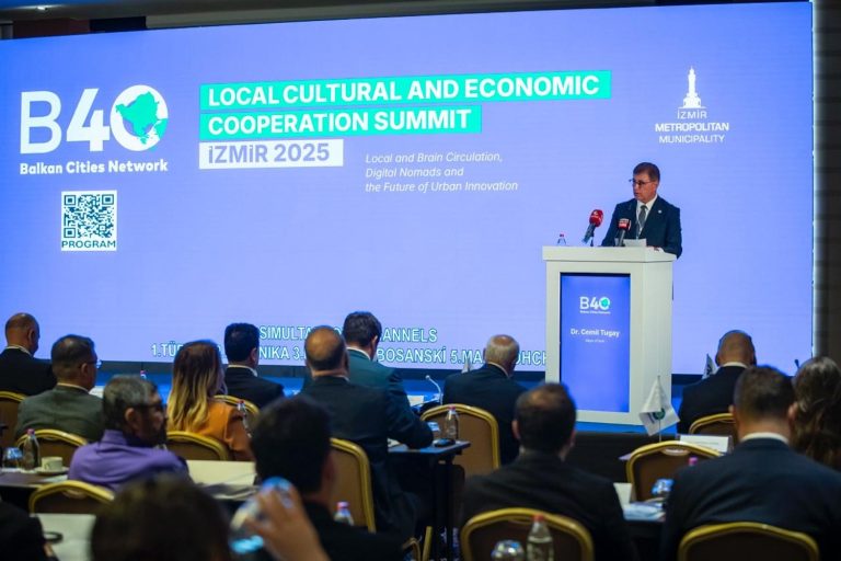 İzmir B40 Balkan Şehirler Ağı Zirvesi’ne ev sahipliği yapıyor