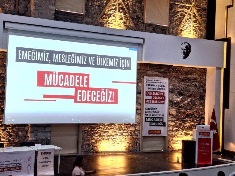 TMMOB, İzmir’de sorunları kurultayla ele aldı