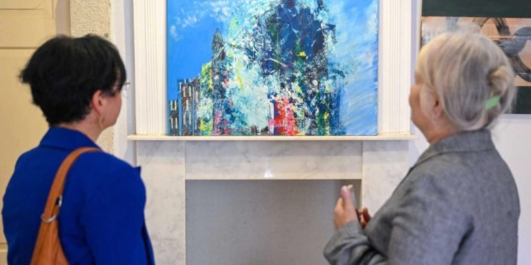 ‘Renk ve Tekniklerin Dansı’ Bornova’da sanatseverlerle buluştu