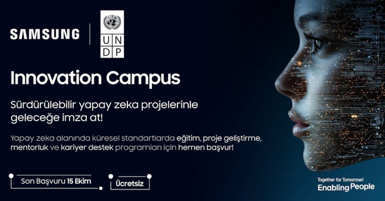 Samsung ve UNDP’den gençlere yapay zekâ eğitimi