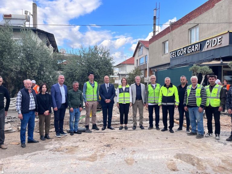 Gaziemir Sarnıç’a 205 milyon TL’lik şebeke hattı yatırımı