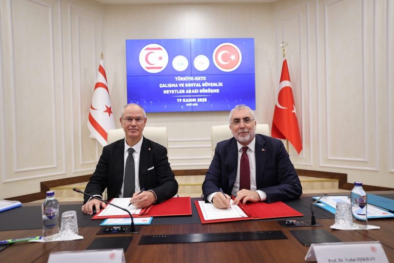 Türkiye ve KKTC arasında iş birliği anlaşması imzalandı