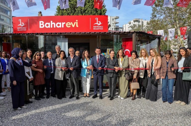 Bayraklı’nın yeni sosyal yaşam alanı ‘Bahar Evi’
