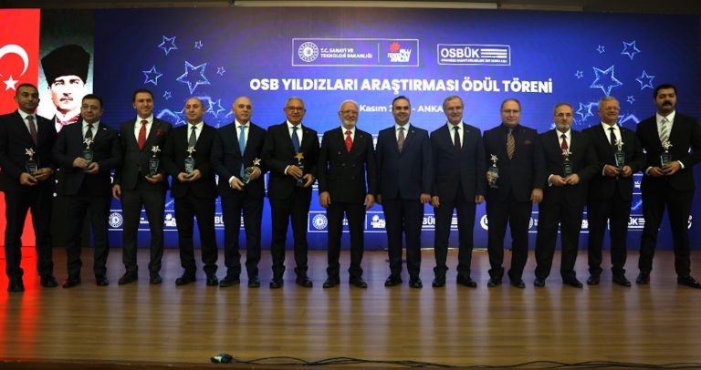 İAOSB, OSB Yıldızları Araştırması’nda Türkiye 4’üncüsü oldu