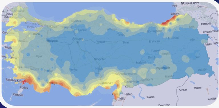 Türkiye’nin dijital haritaları Ulusal Coğrafi Bilgi Platformu’nda
