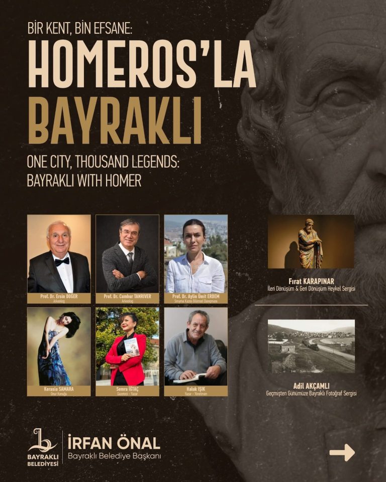 4. Uluslararası Bayraklı Homeros Sanat ve Edebiyat Festivali başlıyor