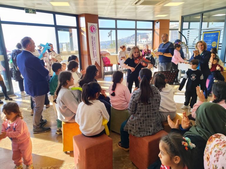 Rotary’den anne ve çocuklara dokunan anlamlı buluşma