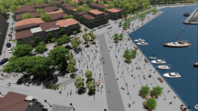 Dikili’den sosyal hayata katkı Çandarlı Meydan Projesi