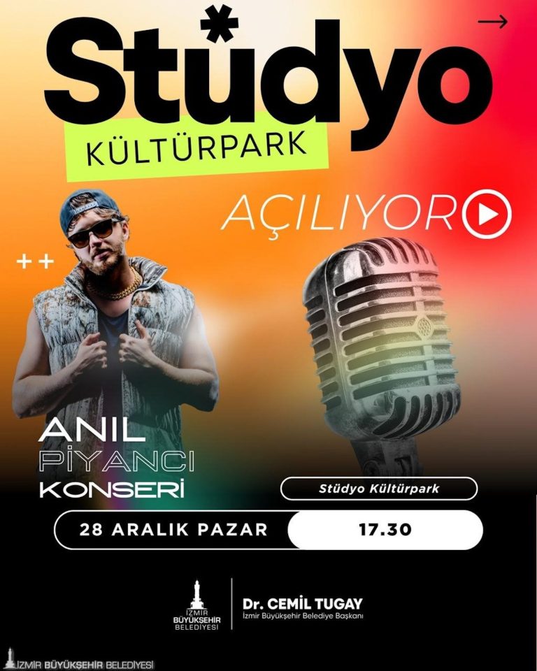 Stüdyo Kültürpark, kapılarını konserle açıyor