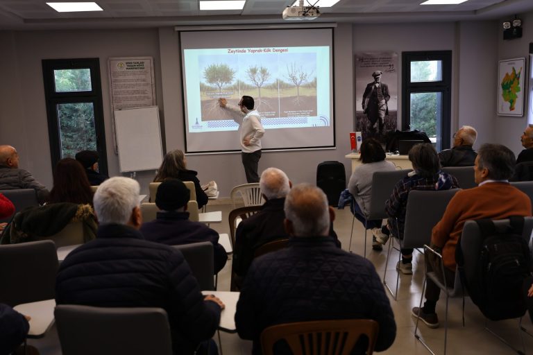 Efes Selçuk’tan derinlemesine zeytin budama eğitimi