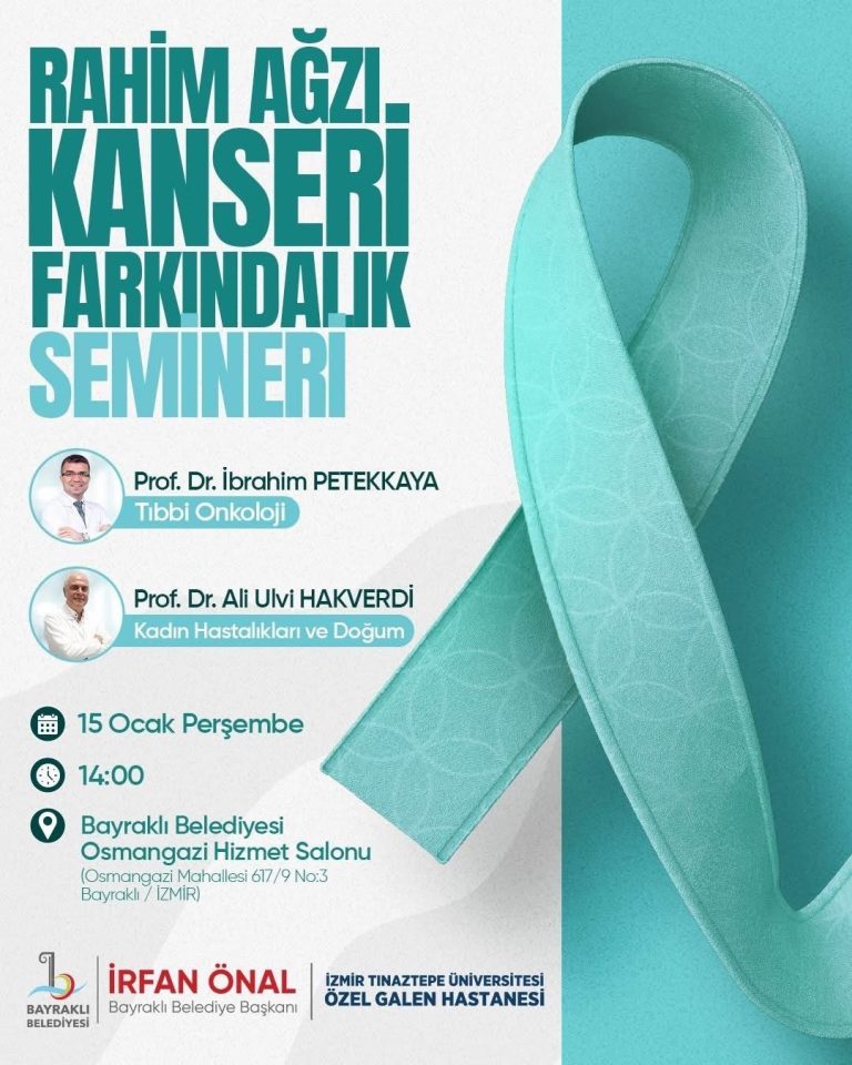 Bayraklı Belediyesi’nden rahim ağzı kanseri farkındalık semineri