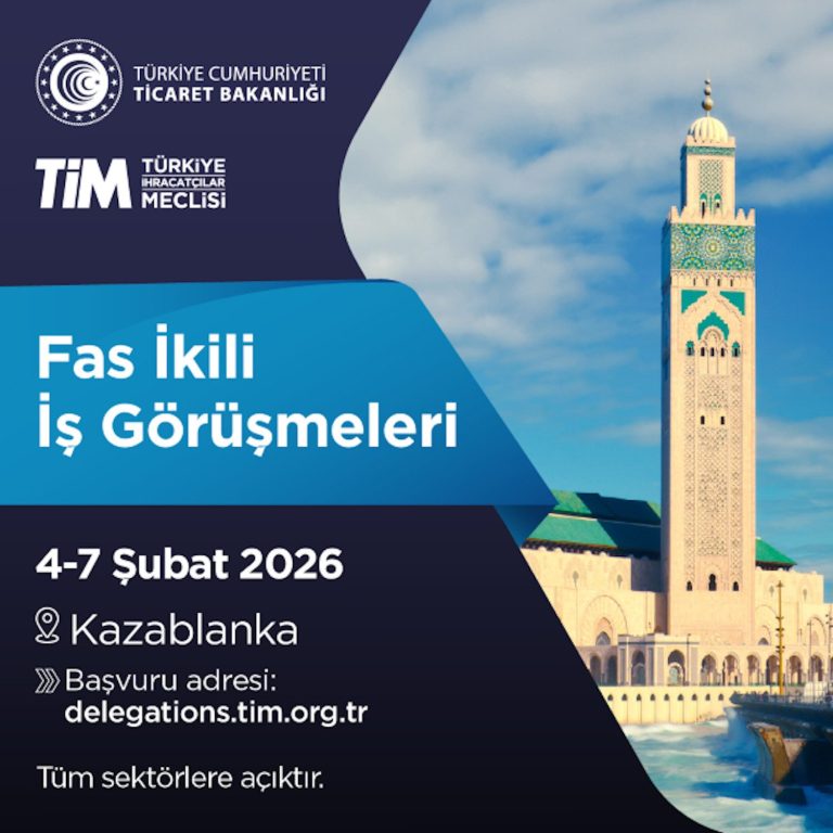 TİM, Kazablanka’ya ikili iş görüşmeleri programı düzenliyor