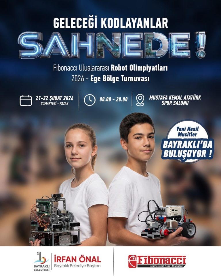 Bayraklı Uluslararası Robot Olimpiyatı’na ev sahipliği yapıyor