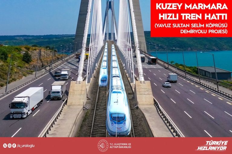 Kuzey Çevre Demiryolu Projesi için 6,75 milyar dolarlık uluslararası finansman