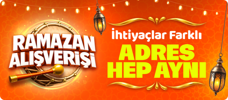 Ramazan’da ekonomik alışveriş için e-ticarete yöneliniyor