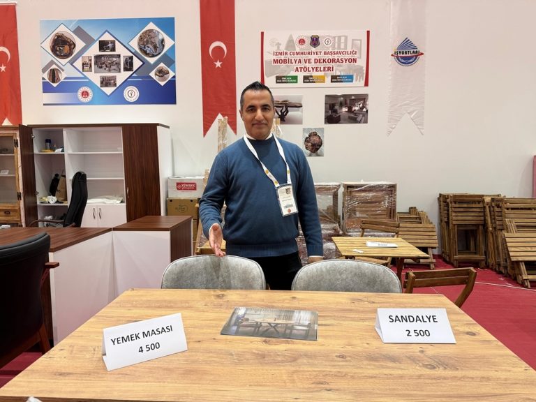 Umut atölyeden çıktı, fuarda hayat buldu