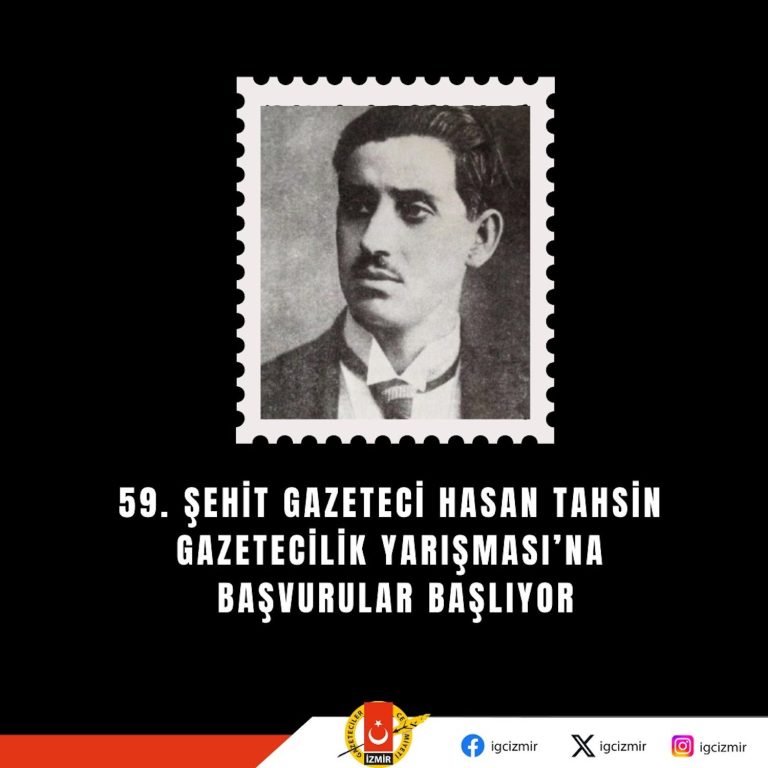 59. Şehit Gazeteci Hasan Tahsin Gazetecilik Yarışması’na başvurular başlıyor