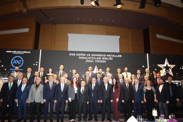 Ege’de demir ve demirdışı metaller ihracatçıları ödüle doydu